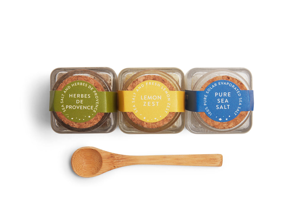 Pure, Herbes de Provence, Lemon Sea Salt Combo Set