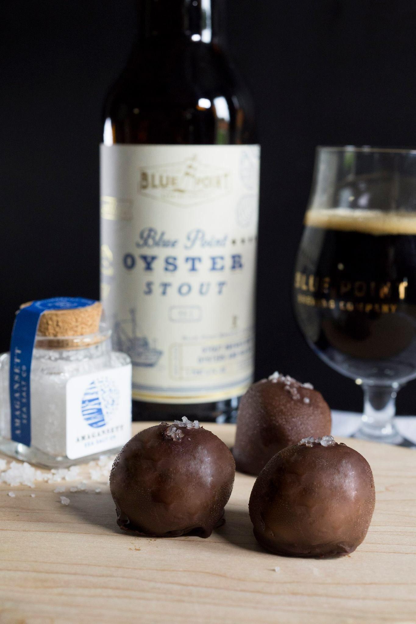 Oyster Stout Chocolate Truffles