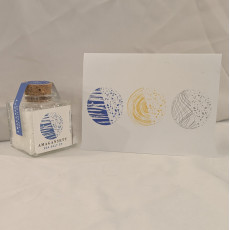 Physical note card included with first shipment